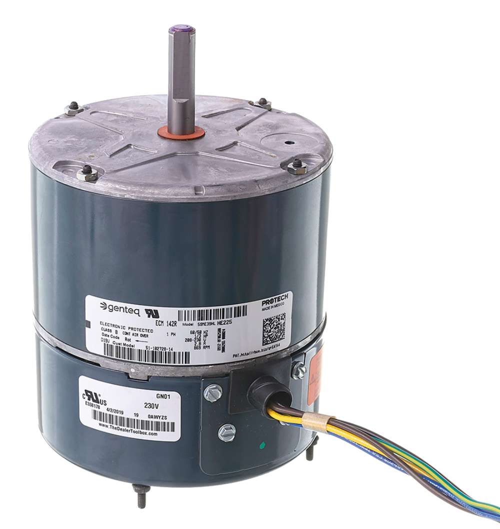 RuudParts.net: Ruud 51-102728-14 Condenser Motor ECM Outdoor